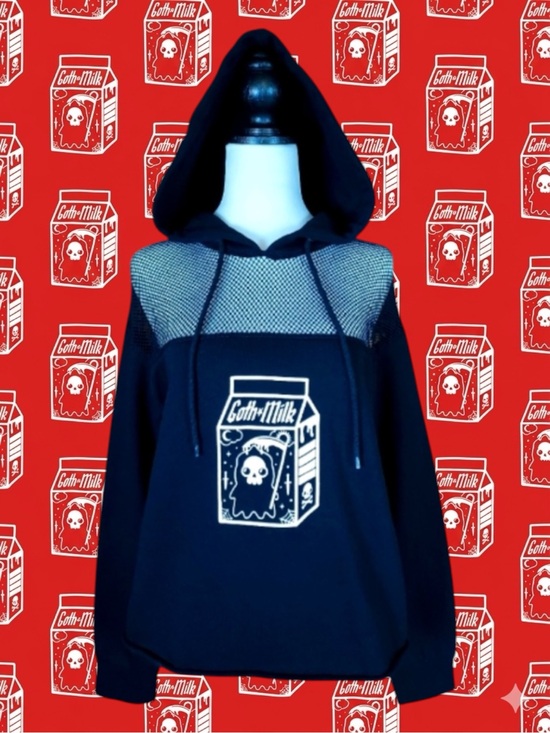 Hot Topic Tops - Hot Topic Goth Grunge Punk Emo Alt Streetwear Maximalist Casual Statement Top M
